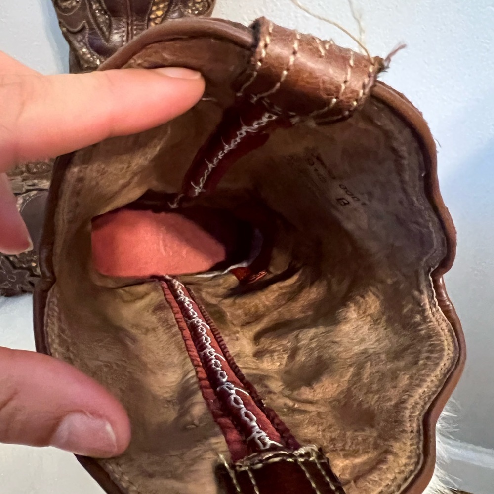 Twisted X “Steppin’ Out” leather upper Western Boot Brown size 9.5 - Picture 12 of 17